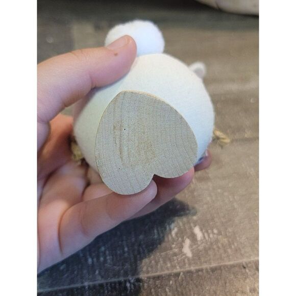 Rabbit bunny‎ Easter purple polka dot dress home decor plush figure - Picture 5 of 5